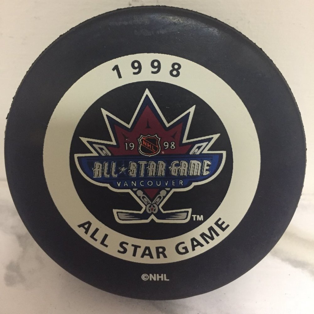 1998 NHL Allstar Game Puck